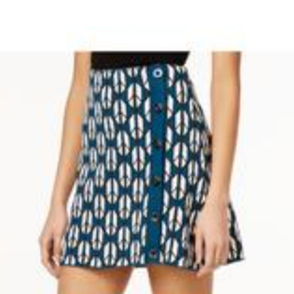 Rachel Rachel Roy Turquoise Sizee Medium Gorgeous A Line Mini